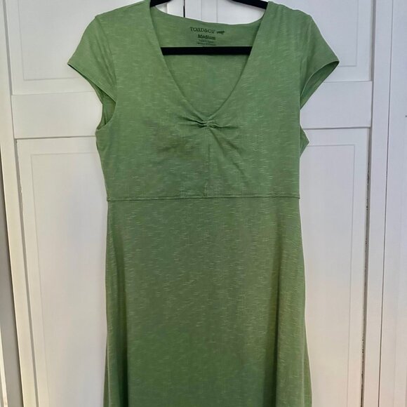 Toad&Co Dresses & Skirts - LAST CHANCE! 💸 Toad & Co Green Dress, Size Medium 💚